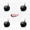 Service Caster 2'' Office Chair Casters Nylon Twin Wheel 7/16'' Grip Ring Stem , 4PK SCC-UHGR02S50-NYS-716-4 - alternate 2